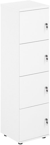 Шкаф распашной Norden 4 ячейки 40х40х148.3 SG.817.WH.WH (белый/белый)