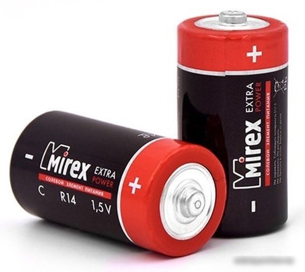 Батарейки Mirex Extra Power C 2 шт 23702-ER14-S2