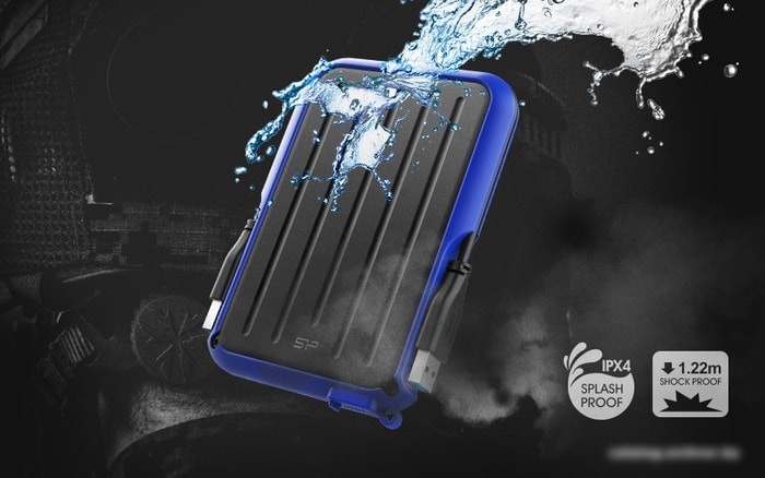 Внешний накопитель Silicon-Power Armor A66 1TB SP010TBPHD66SS3B