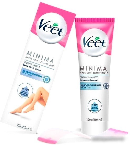 Крем Veet Minima для чувствительной кожи 100 мл Крем Veet Minima для чувствительной кожи 100 мл