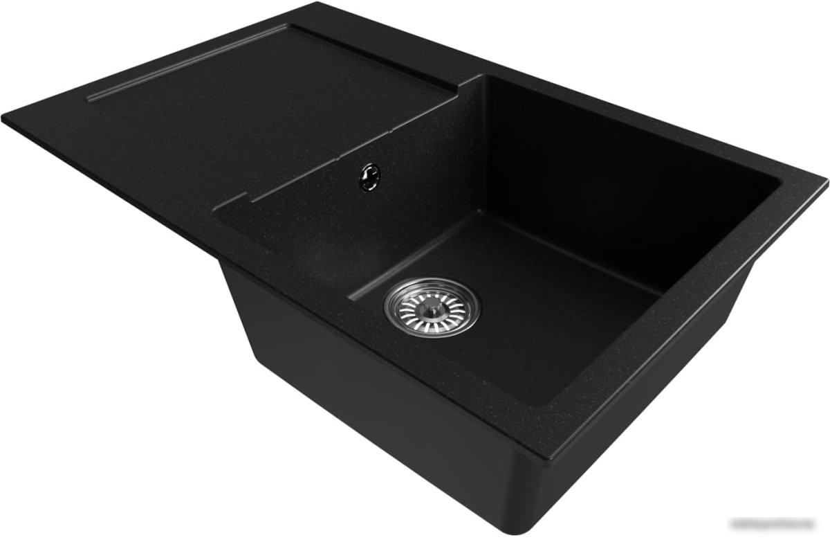 Кухонная мойка Mixline ML-GM31 552197 (ультра-черный)