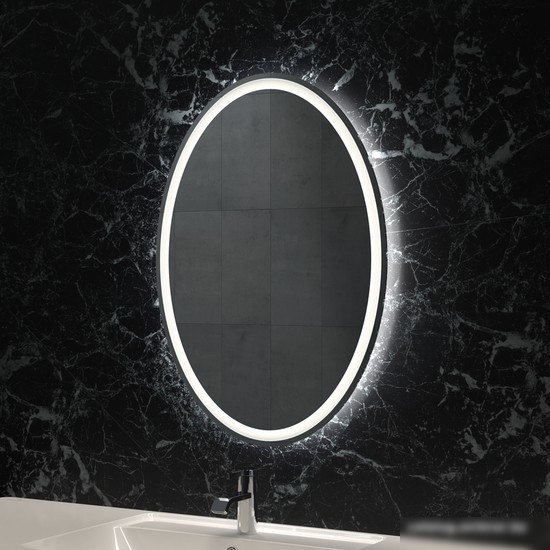 Пекам Зеркало LED Vesta1-80х60d (с сенсором на взмах руки)