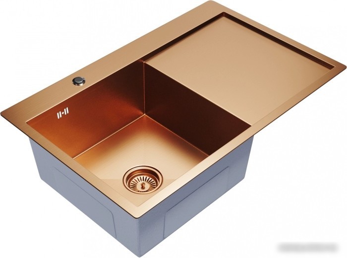 Кухонная мойка Mixline Pro 552921 (бронза, с сифоном)