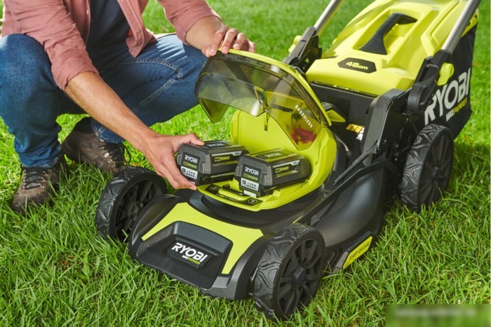 Газонокосилка Ryobi Max Power RY36LMX46A-150 (с 1-им АКБ 5 Ач)