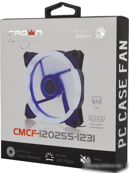 Вентилятор для корпуса CrownMicro CMCF-12025S-1231