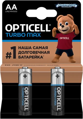 Батарейка Opticell Turbo Max AA (2 шт)