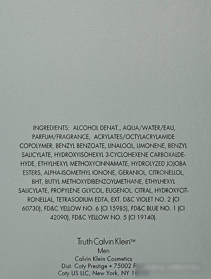 Calvin Klein Truth Men EdT (100 мл)