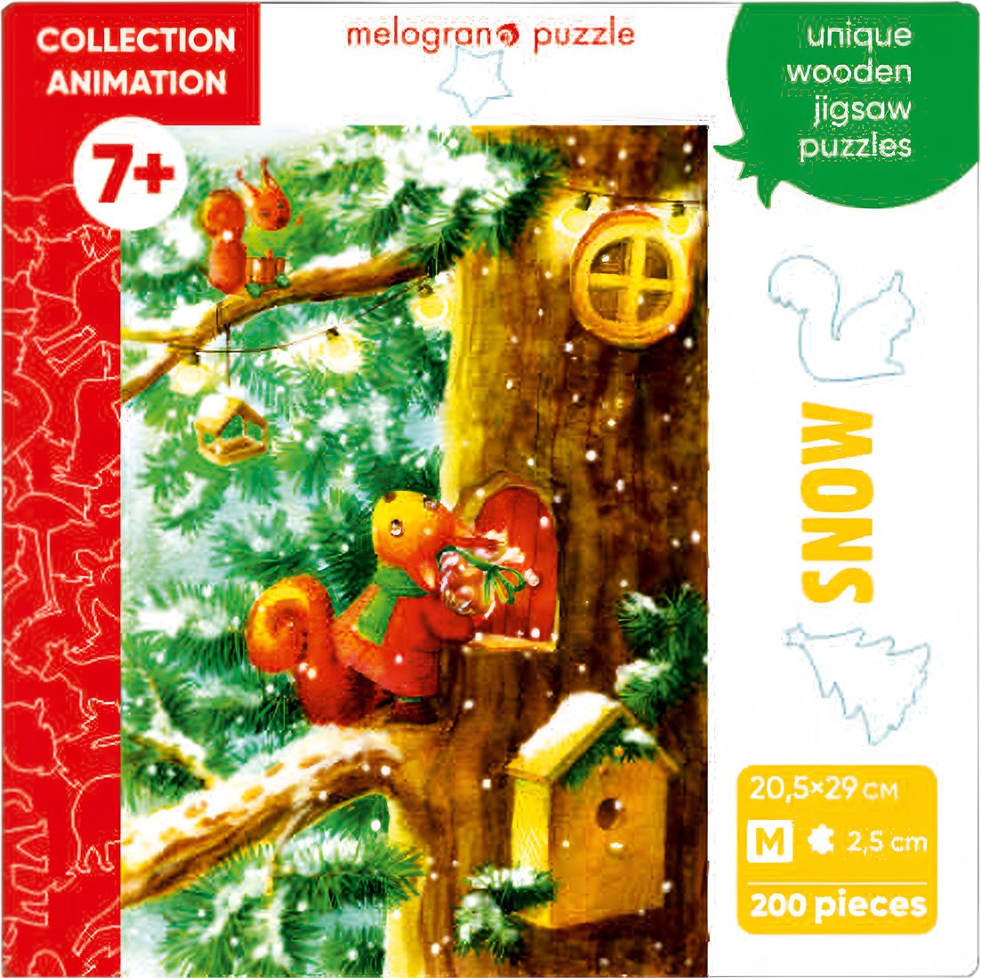 Пазл Melograno Collection Animation. Бельчата МРZСА10-М (120 эл) Пазл Melograno Collection Animation. Бельчата МРZСА10-М (120 эл)