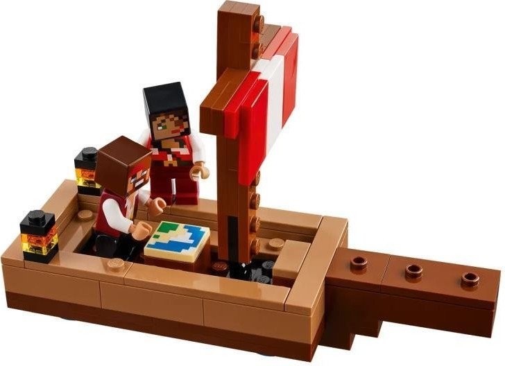 Конструктор LEGO Minecraft 21259 Путешествие на пиратском корабле