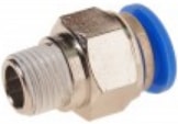 RockForce Фитинг для пласт. трубок 12 мм с нар. резьбой 1/2 RF-SPC12-04