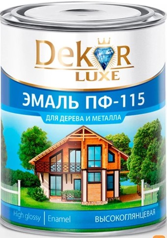 Эмаль Dekor ПФ-115 1.8 кг (голубой)