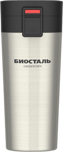 Термокружка BIOSTAL Crosstown NMТ 400мл (стальной)