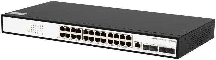 Управляемый коммутатор уровня 2+ SNR SNR-S5110G-24TX-POE