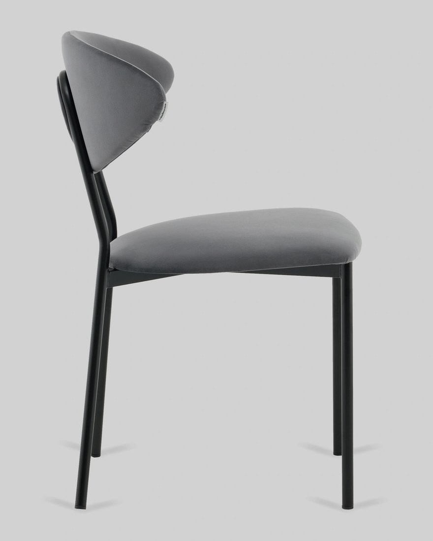 Стул Stool Group Квинси vd-kvinsy-b27 (велюр темно-серый)