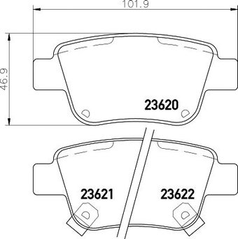 Textar 2362002