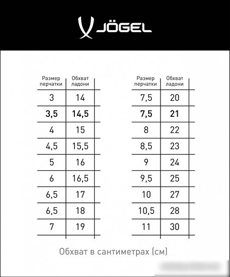 Перчатки Jogel Magnum SL3 Roll-Hybrid (р-р 6, синий)