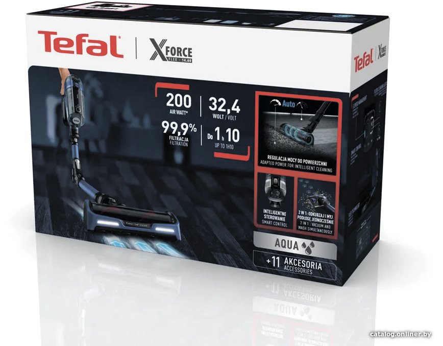 Пылесос Tefal X-Force Flex 14.60 Aqua TY99C0WO