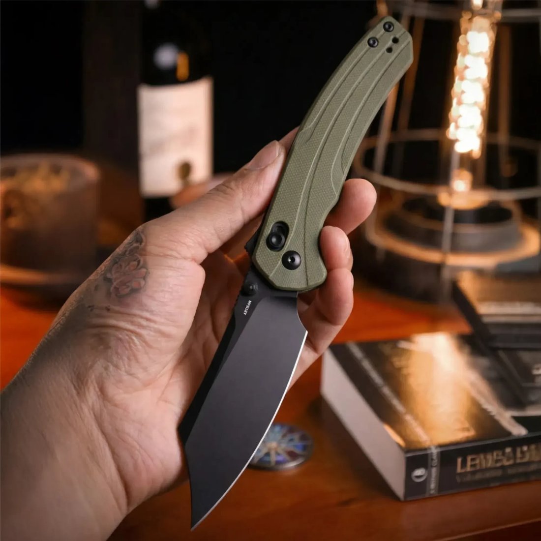 Складной нож Artisan Cutlery Simoon 1882P-BGN