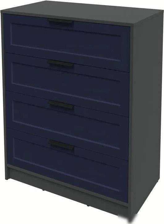 Комод Интерлиния Концепт Тренд КТ-К80 (антрацит/индиго)