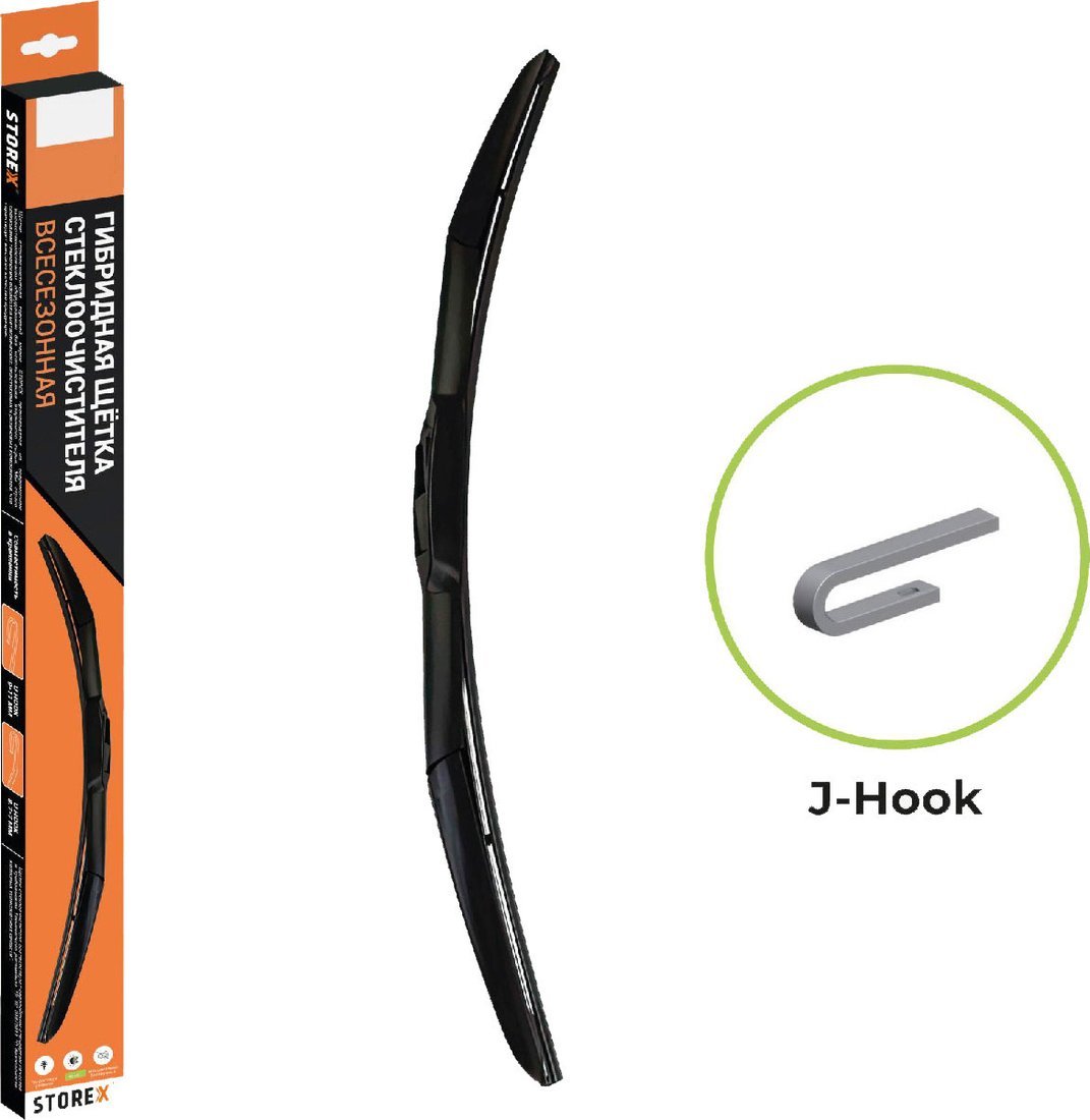Щетка стеклоочистителя Storex Hybrid Wiper Blade WB-18 8624213