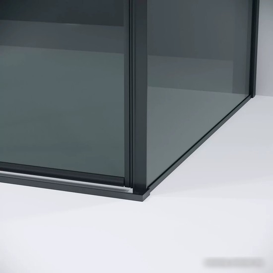Душевой уголок Grossman Galaxy 130x80x195 120.K33.01.1380.21.10 (черный матовый/тонированное стекло)