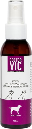Нейтрализатор запахов Doctor VIC в период течки для собак (100 мл)