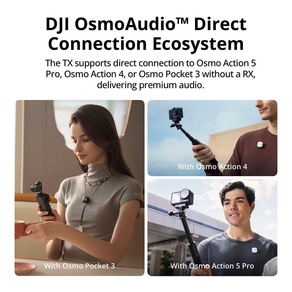 Радиосистема DJI Mic Mini (2TX + 1 Mobile RX)