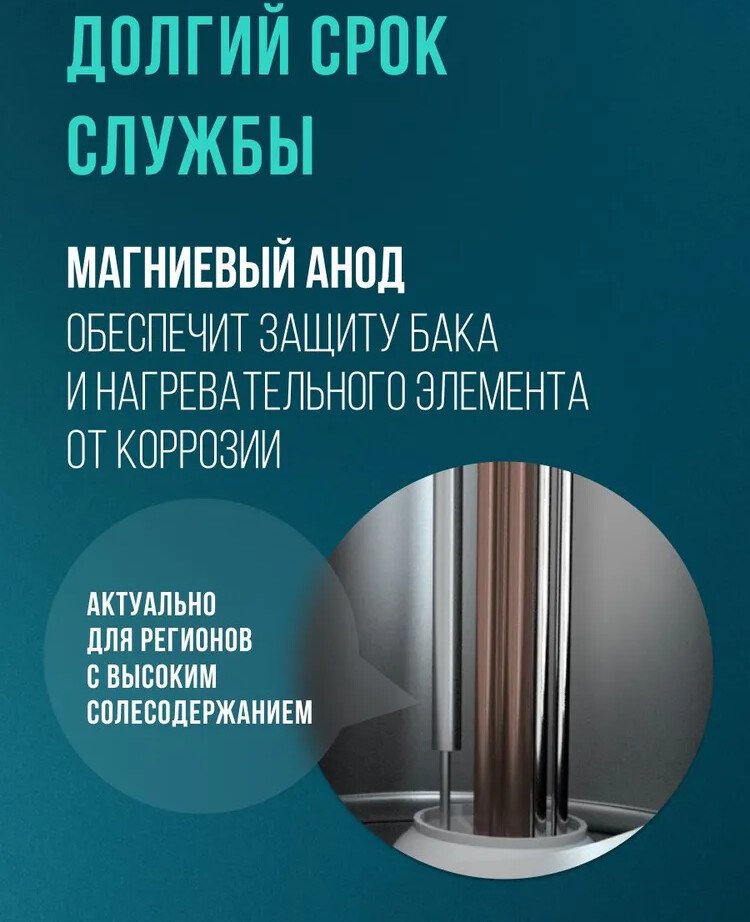 Накопительный электрический водонагреватель Steelberg Evolution 2.0 SWH-EN50-FS