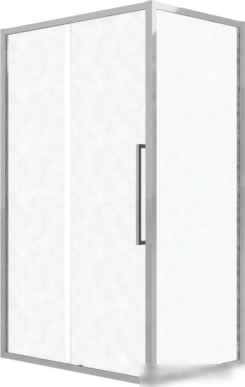 Душевая стенка Grossman Cosmo 90x195 200.K33.02.90.10.02 (хром/шиншилла стекло)