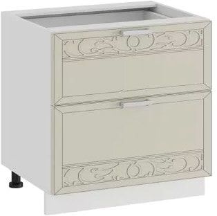 Шкаф напольный Трия Долорес 1Н6Я2 (крем)