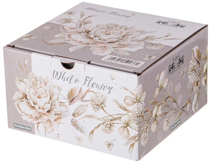Чашка с блюдцем Lefard White Flower 415-2136
