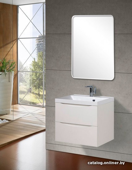 BelBagno Тумба под умывальник Marino-600-2C-SO-BL-P (bianco lucido)