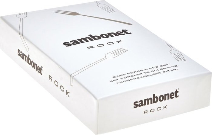 Набор десертных вилок Sambonet Rock 52562A55
