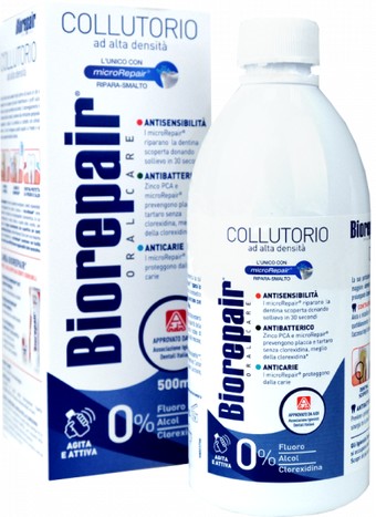 Ополаскиватель для полости рта Biorepair Antibacterial Mouthwash 3 in 1