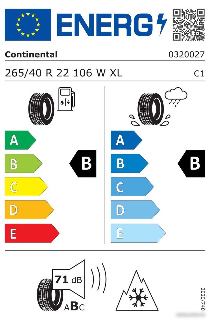 Зимние шины Continental WinterContact TS 870 P 235/50R20 104V