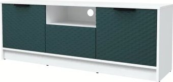Тумба Интерлиния ТВ Концепт КТ-ТВ3-50 Техно (белый платинум/верде)