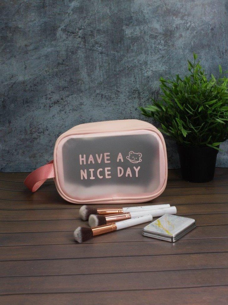 Косметичка ILikeGift Have nice day ZT385-0022-35-03 (pink)