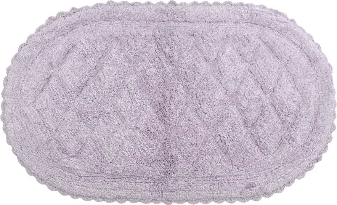 Коврик для ванной Sofi De MarkO Kimberly 60x100 КВ-КМ-10-60x100 (серый/лиловый)