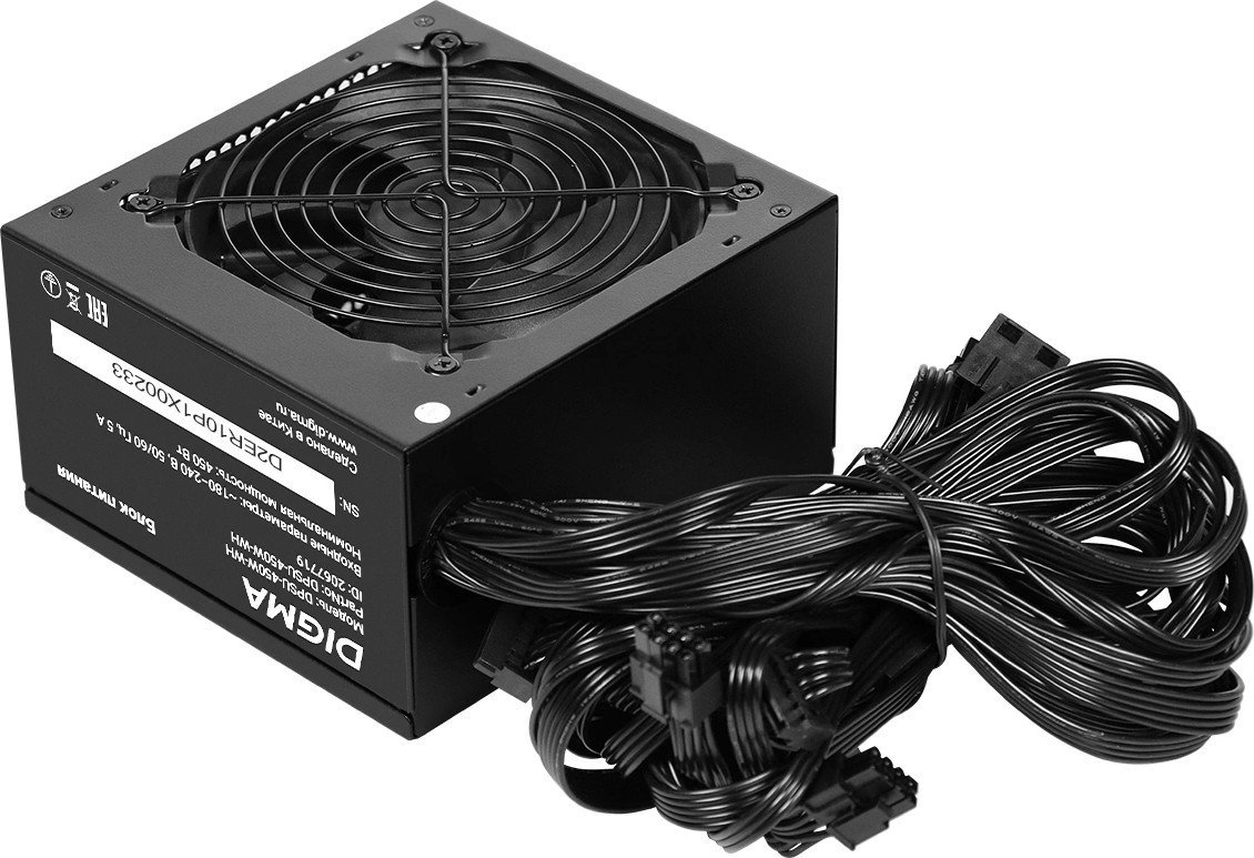 Блок питания Digma DPSU-450W-WH