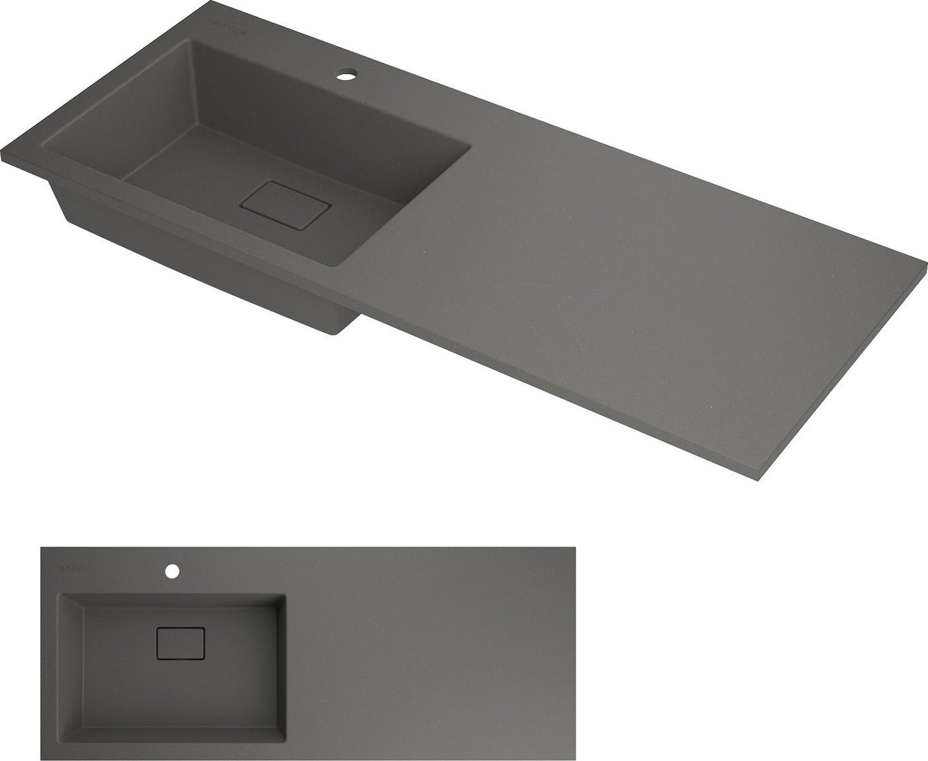 Умывальник Roxen Faber 110L 30010110L-DG (серый)