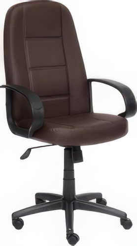 Кресло TetChair СН747 (иск. кожа, коричневый)
