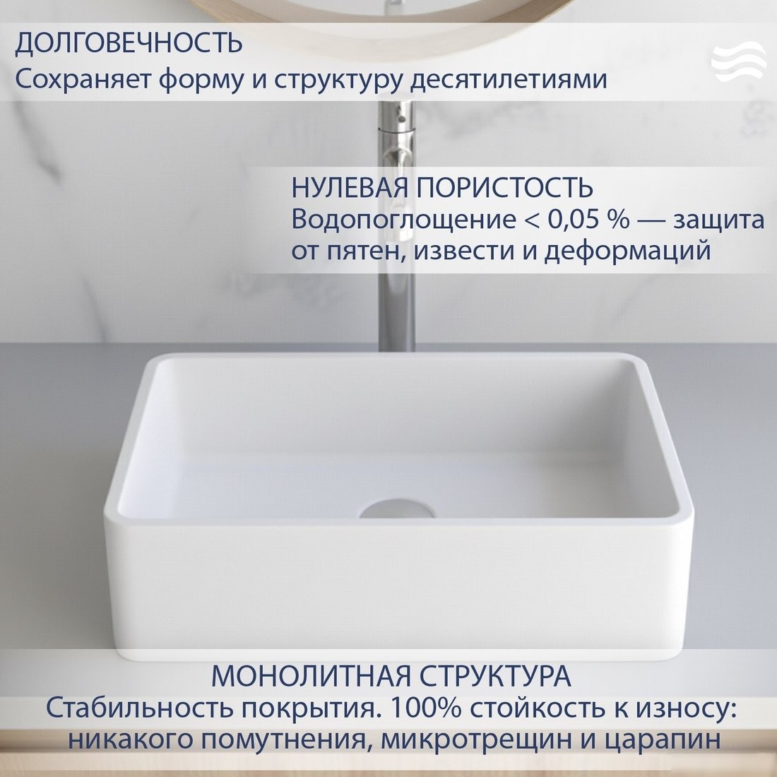 Умывальник Lauter Ravia 21R451PW (Pure White)