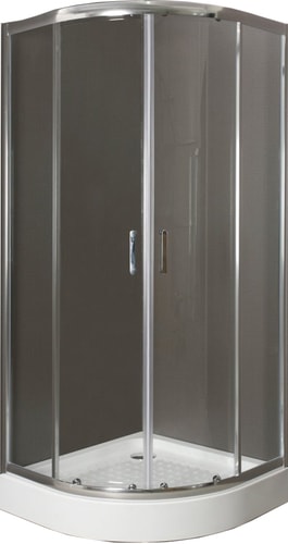Душевой уголок BelBagno UNO-195-R-2-90-P-Cr (матовое стекло)