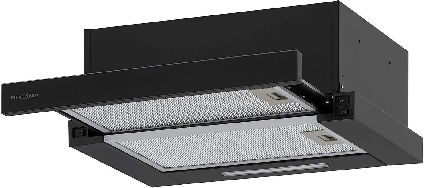 Кухонная вытяжка Krona Kamilla F 450 black КА-00009802 (черный)