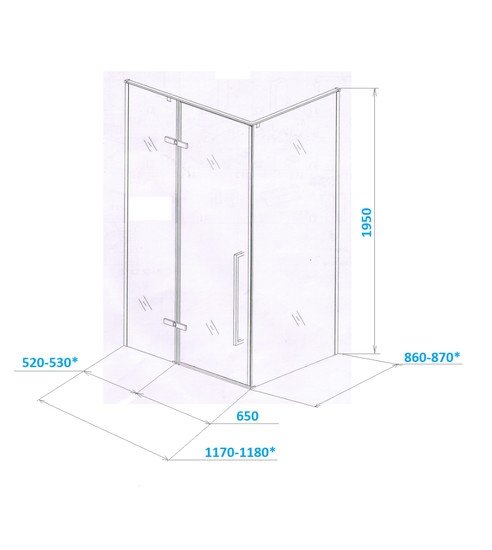 Душевой уголок Cerutti Spa C1A 120x90