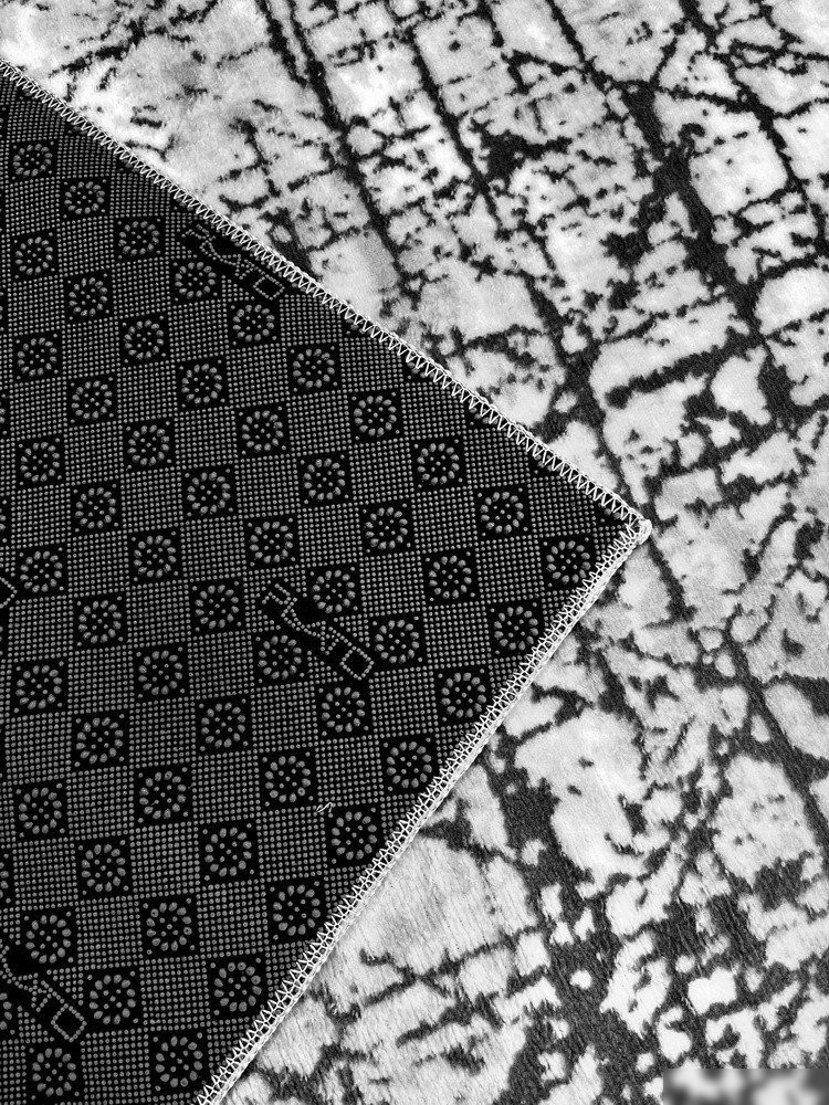 Ковер для жилой комнаты Plato Hali Soft 3059-GREY (1.6x2.3)