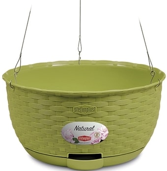 Вазон Stefanplast 75505 30х14.5 (светло-зеленый)