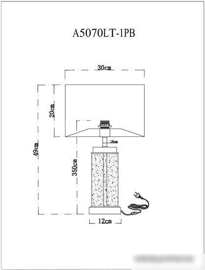 Ночник Arte Lamp A5070LT-1PB