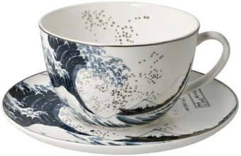 Чашка Goebel Artis Orbis Katsushika Hokusai Большая волна 67-075-01-1 (белый)