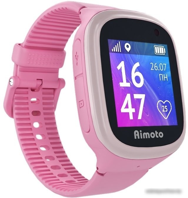 Детские умные часы Aimoto Start 2 (розовый)